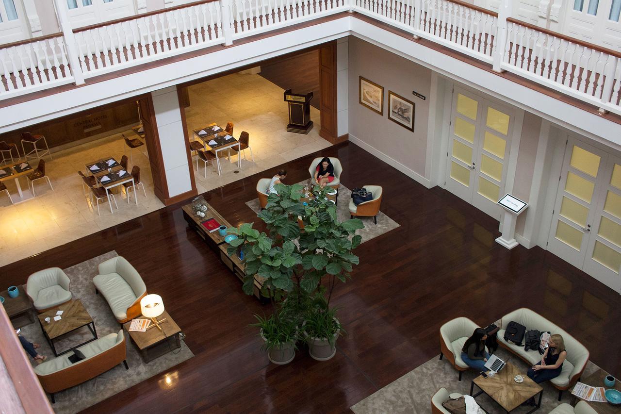 Central Hotel Panama Casco Viejo Ngoại thất bức ảnh The lobby of the hotel